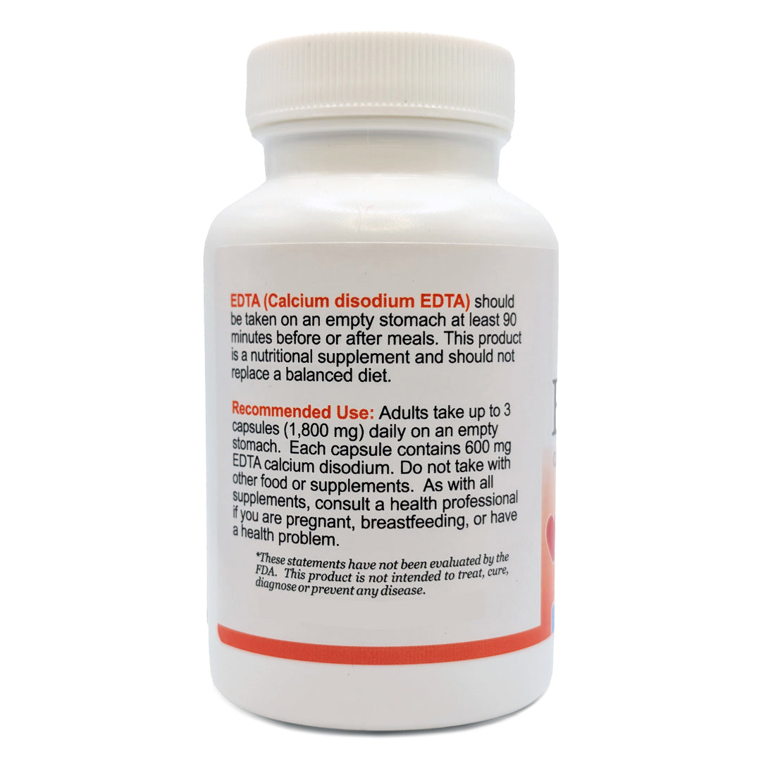Arizona Natural EDTA (calcium disodium) - 1,800mg daily - 100 capsules