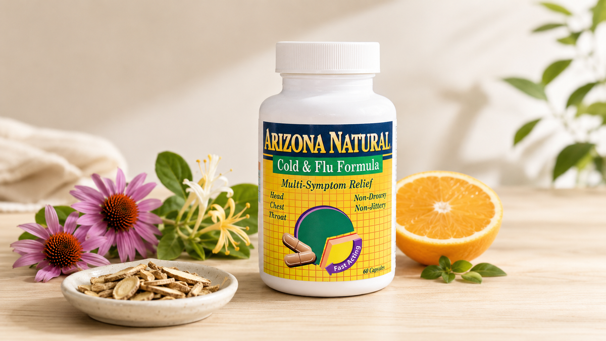 Cold & Flu Formula - 13 Natural Ingredients