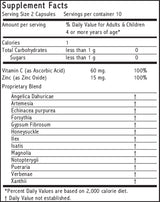 Cold & Flu Formula - 13 Natural Ingredients